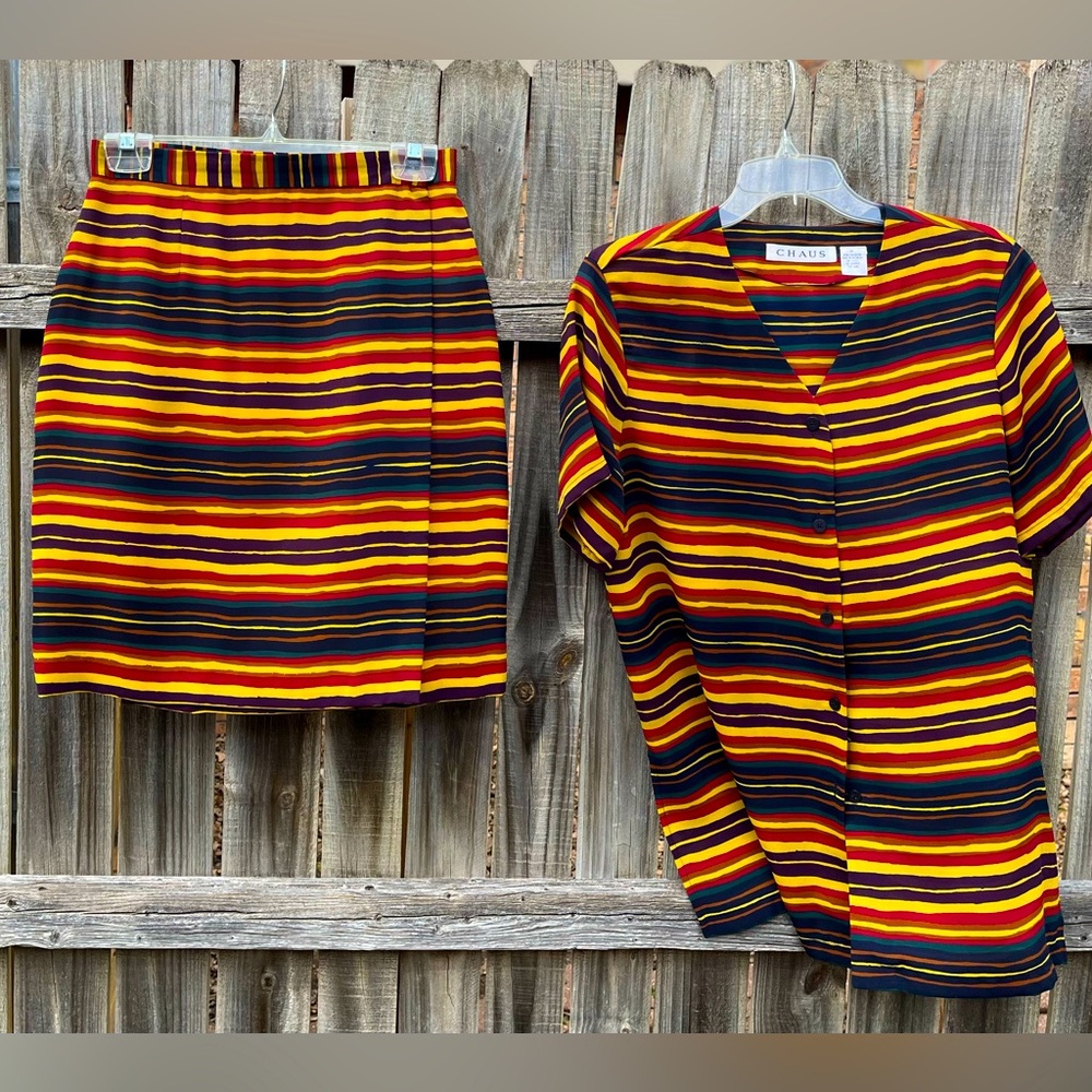 Vintage Chaus Skirt Set